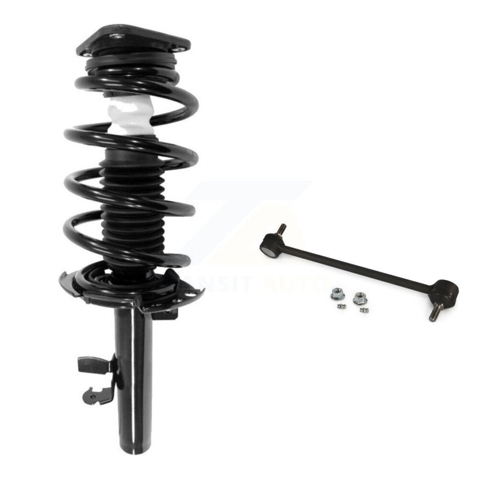 Front Right Complete Shock Assembly And TQ Link Kit For 2014-2022 Ford Transit Connect KSS-104876