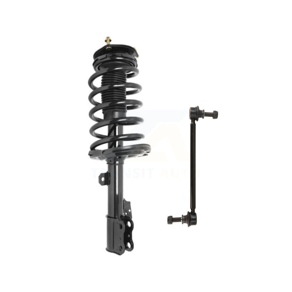 Front Right Shock Assembly & TQ Link Kit For 05-10 Toyota Sienna FWD AWD 8 Passenger Only KSS-104905