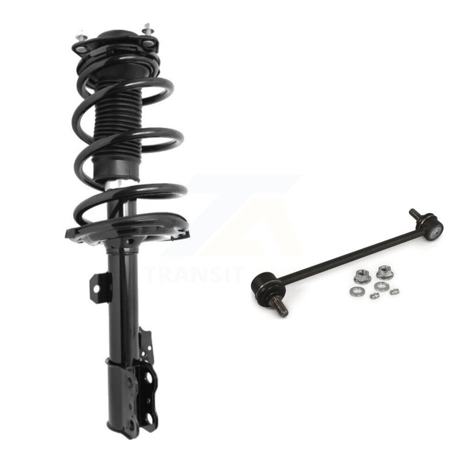 Front Right Shock Assembly And TQ Link Kit For 2011-2020 Toyota Sienna FWD Excludes AWD KSS-104907