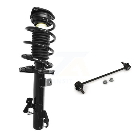 Front Right Complete Shock Assembly & TQ Link Kit For Mazda 3 5 Excludes MazdaSpeed Model KSS-104913