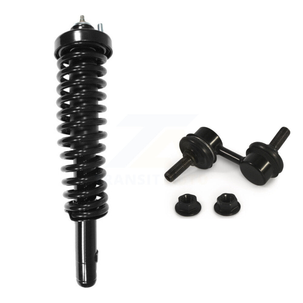Front Right Complete Shock Assembly And TQ Link Kit For 1999-2000 Honda Civic Si KSS-104926