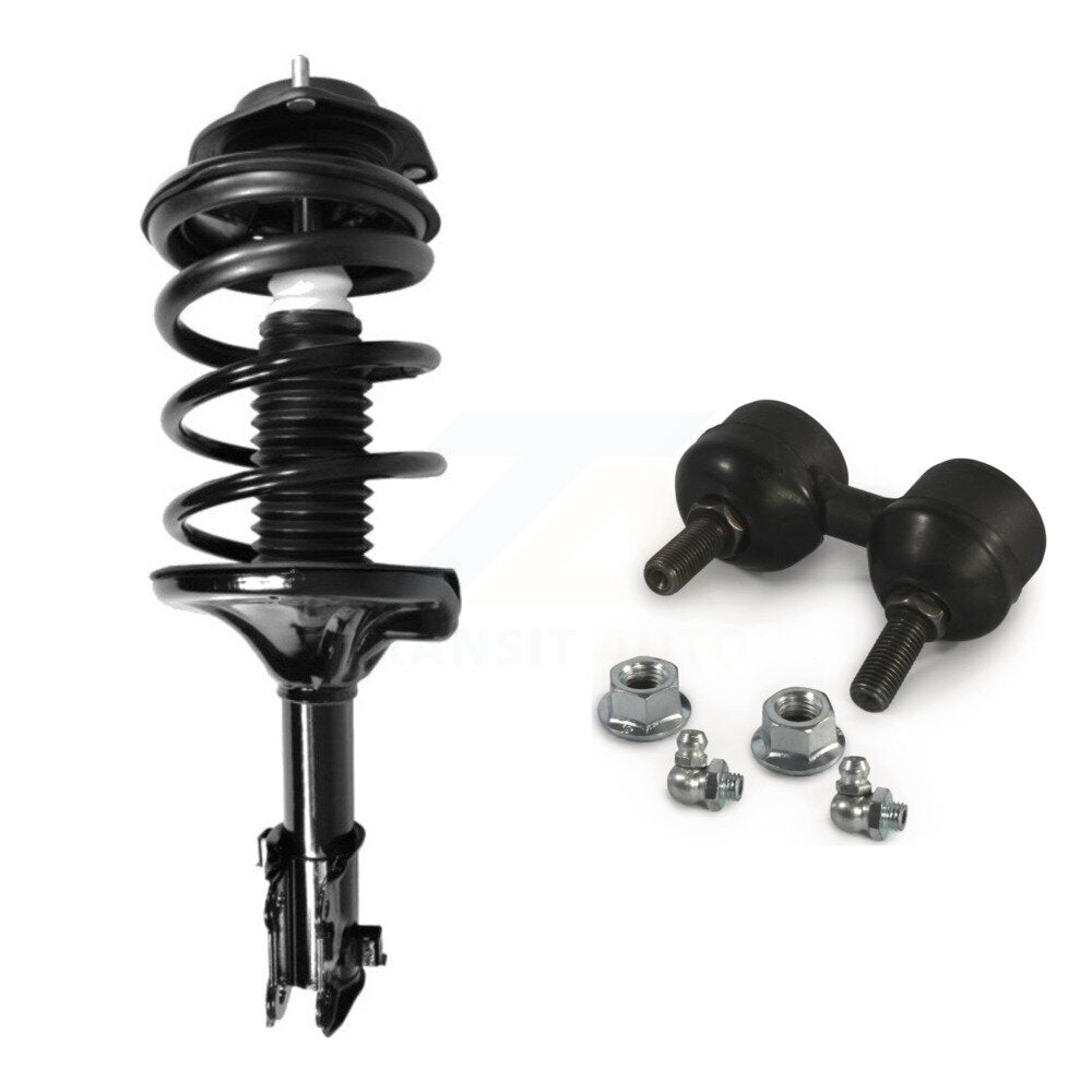 Front Right Complete Shock Assembly And TQ Link Kit For 2001-2006 Hyundai Elantra KSS-104932