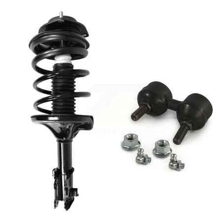 Front Right Complete Shock Assembly And TQ Link Kit For 2001-2006 Hyundai Elantra KSS-104932