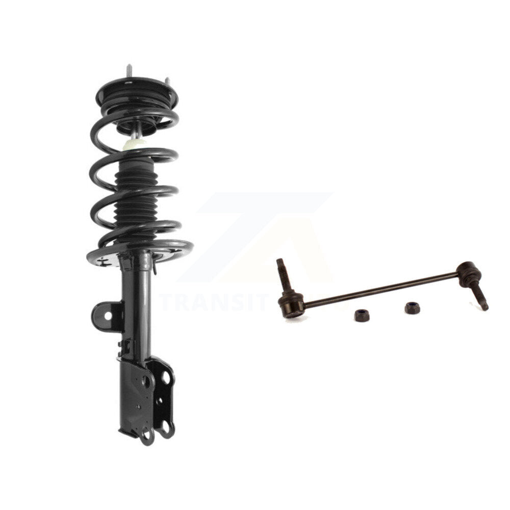 Front Right Complete Shock Assembly And TQ Link Kit For 2013-2019 Ford Flex Lincoln MKT KSS-104943