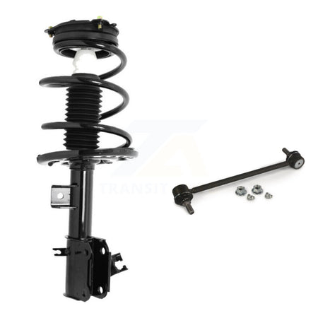 Front Right Shock Assembly & TQ Link Kit For 13-18 Nissan Altima Excludes Coupe V6 Engine KSS-104949