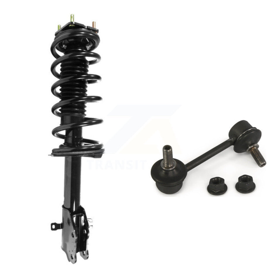 Front Right Complete Shock Assembly And TQ Link Kit For 2007-2012 Mazda CX-7 KSS-104956