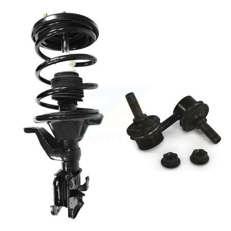 Front Right Complete Shock Assembly And TQ Link Kit For Honda Civic Acura EL KSS-104958