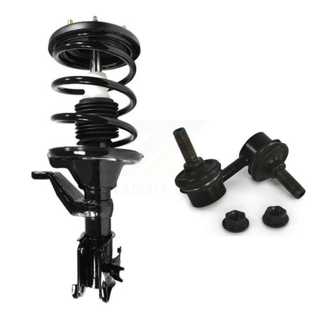 Front Right Complete Shock Assembly TQ Link Kit For Honda Civic Excludes Hybrid Si Models KSS-104959