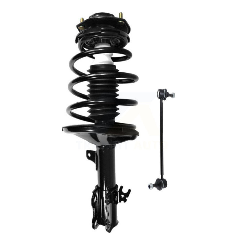 Front Right Shock Assembly And TQ Link Kit For Toyota Camry Solara Excludes V6 Engine KSS-104963