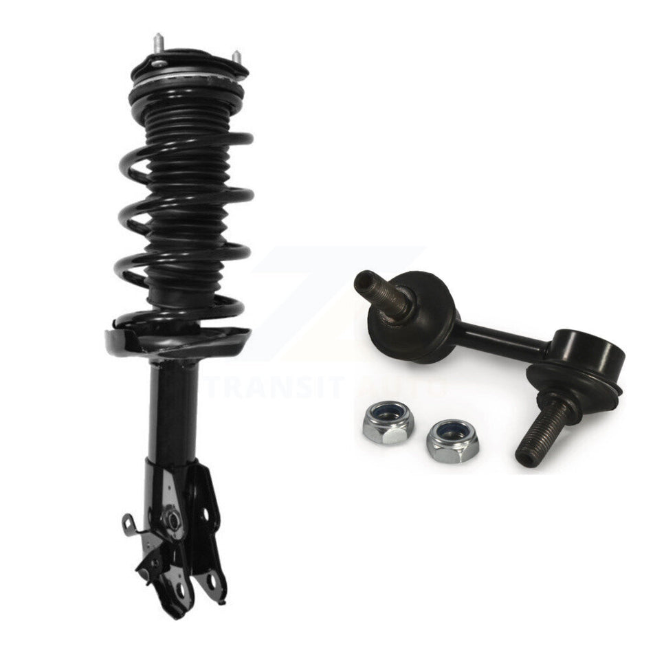 Front Right Complete Shock Assembly And TQ Link Kit For Honda Civic Acura CSX KSS-104978