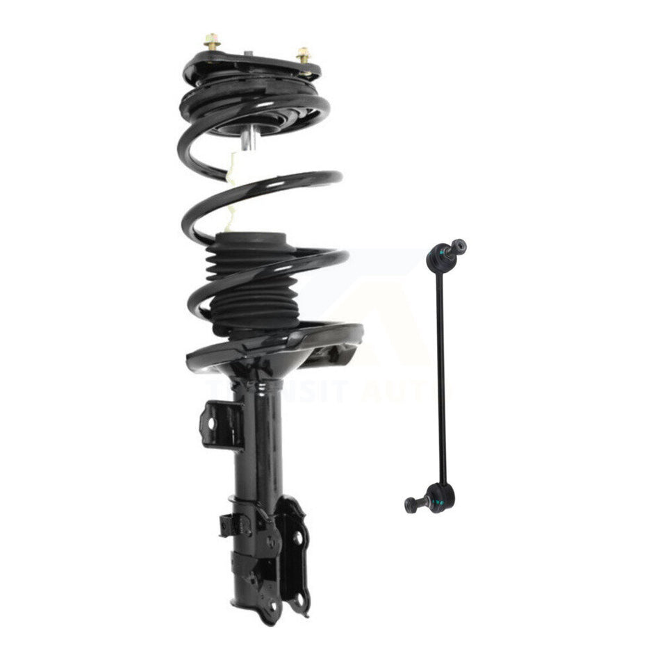 Front Right Complete Shock Assembly And TQ Link Kit For Hyundai Accent Kia Rio Rio5 KSS-104986