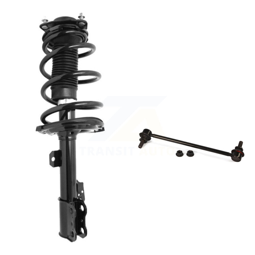 Front Right Shock Assembly And TOR Link Kit For 2011-2020 Toyota Sienna FWD Excludes AWD KSS-105003