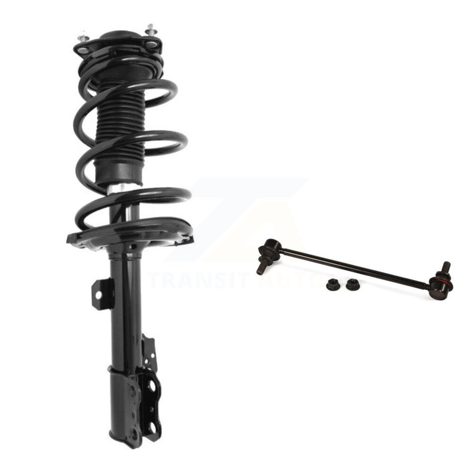 Front Right Shock Assembly And TOR Link Kit For 2011-2020 Toyota Sienna FWD Excludes AWD KSS-105003