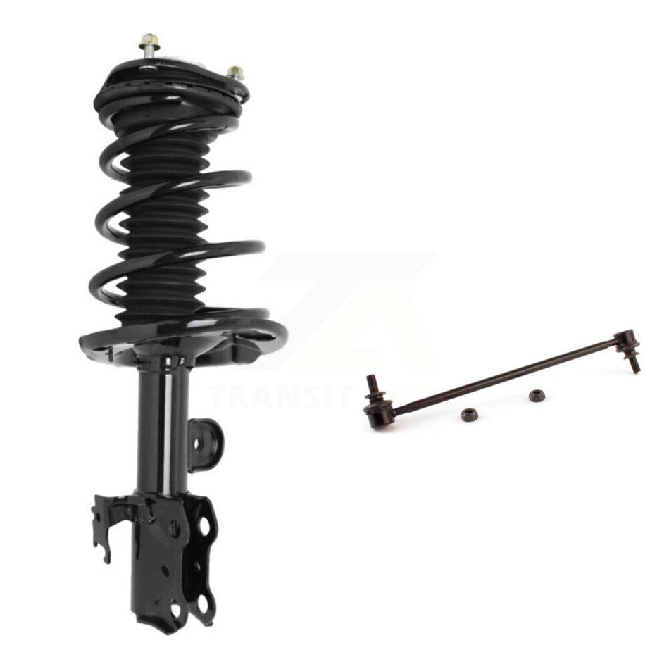 Front Right Complete Shock Assembly And TOR Link Kit For Toyota Prius V Scion tC KSS-105028