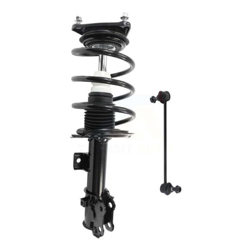 Front Right Complete Shock Assembly And TOR Link Kit For Kia Forte Forte5 Koup KSS-105031