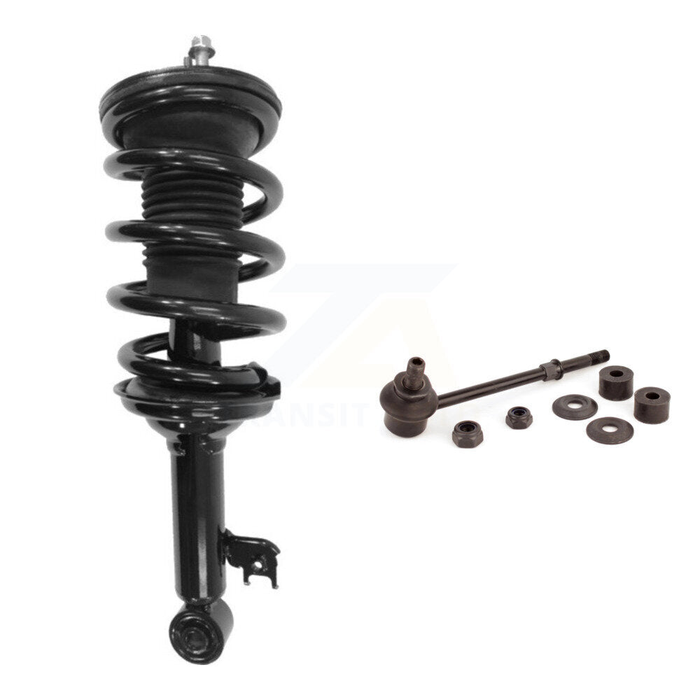 Front Right Shock Assembly And TOR Link Kit For 2005-2015 Toyota Tacoma Base with RWD KSS-105036