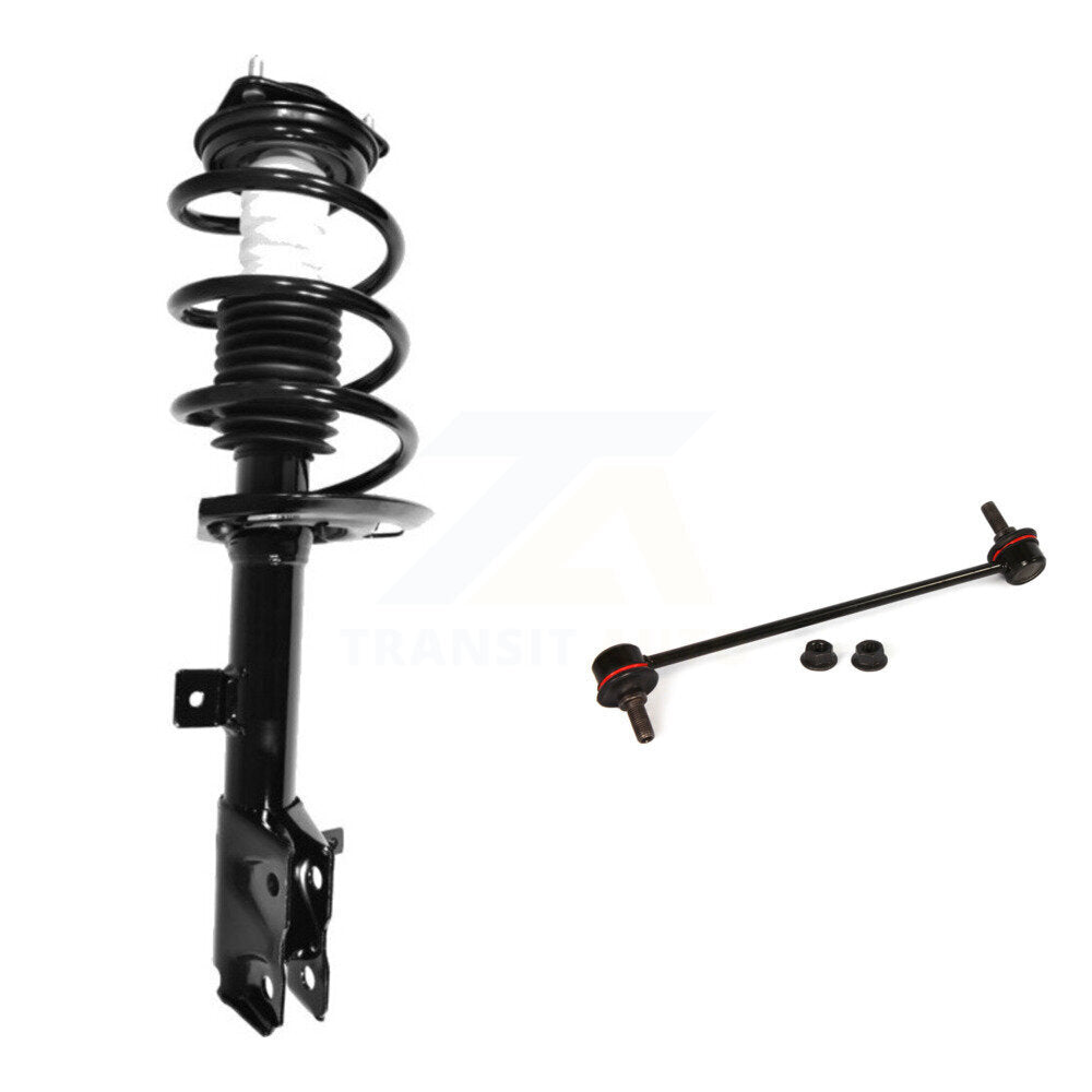 Front Right Complete Shock Assembly & TOR Link Kit For Jeep Dodge Caliber Patriot Compass KSS-105075