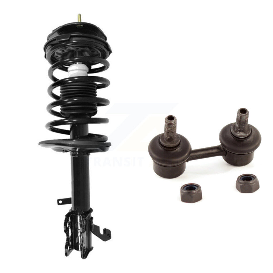Front Right Complete Shock Assembly And TOR Link Kit For Toyota Corolla Chevrolet Prizm KSS-105080