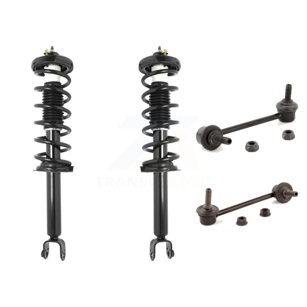 Rear Complete Shock Assembly And TQ Link Kit For 2009-2014 Acura TL TSX KSS-105166