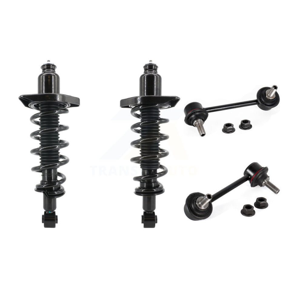 Rear Complete Shock Assembly TOR Link Kit For 2014-2020 Acura MDX FWD AWD Fits & KSS-105171