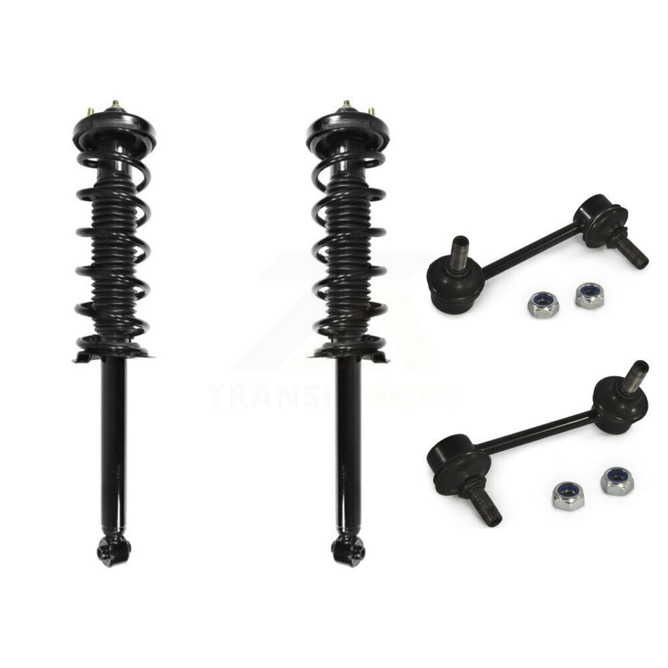 Rear Complete Shock Assembly And TQ Link Kit For Honda Accord Acura TL KSS-105179