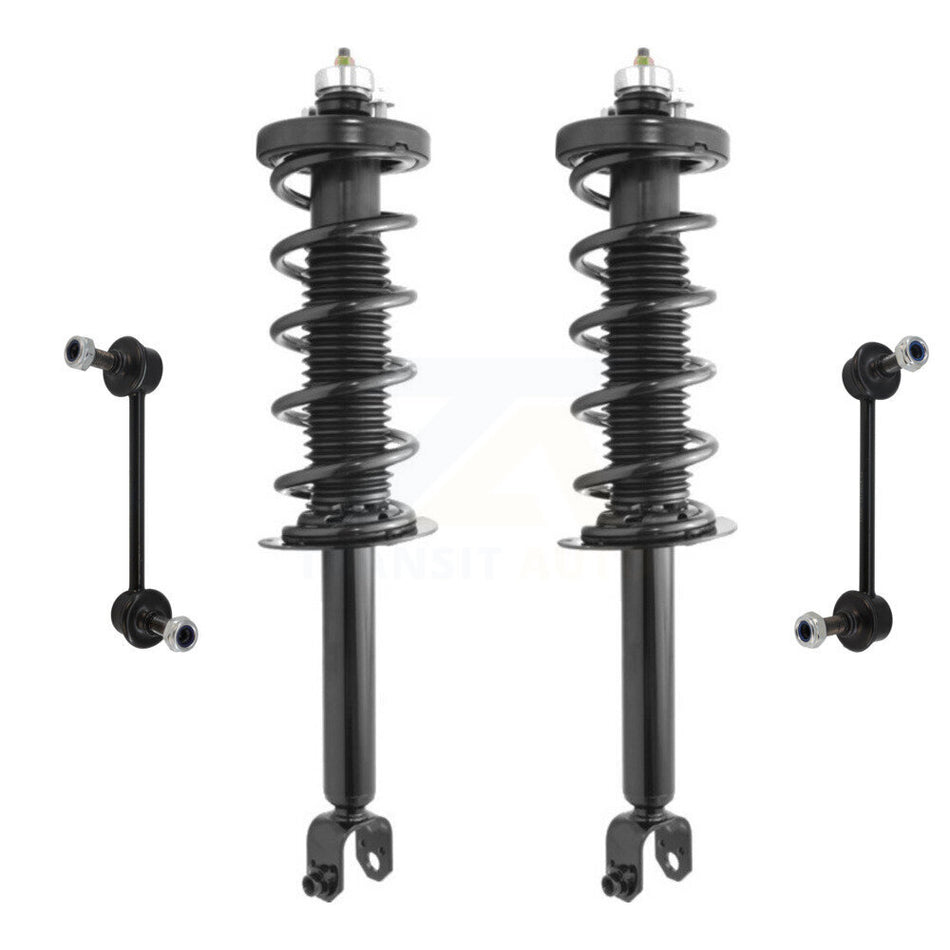 Rear Shock Assembly And TQ Link Kit For 2013-2017 Honda Accord Excludes Hybrid Models KSS-105183