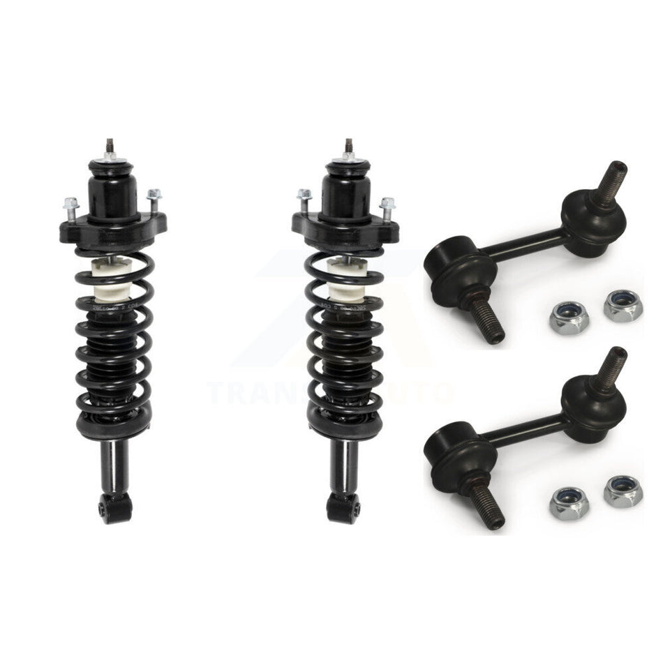 Rear Shock Assembly TQ Link Kit For 08-10 Mitsubishi Lancer GTS with Naturally Aspirated KSS-105189