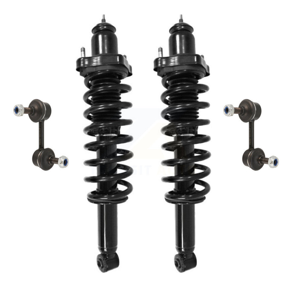 Rear Complete Shock Assembly TQ Link Kit For 2007-2009 Jeep Dodge Caliber Patriot Compass KSS-105196