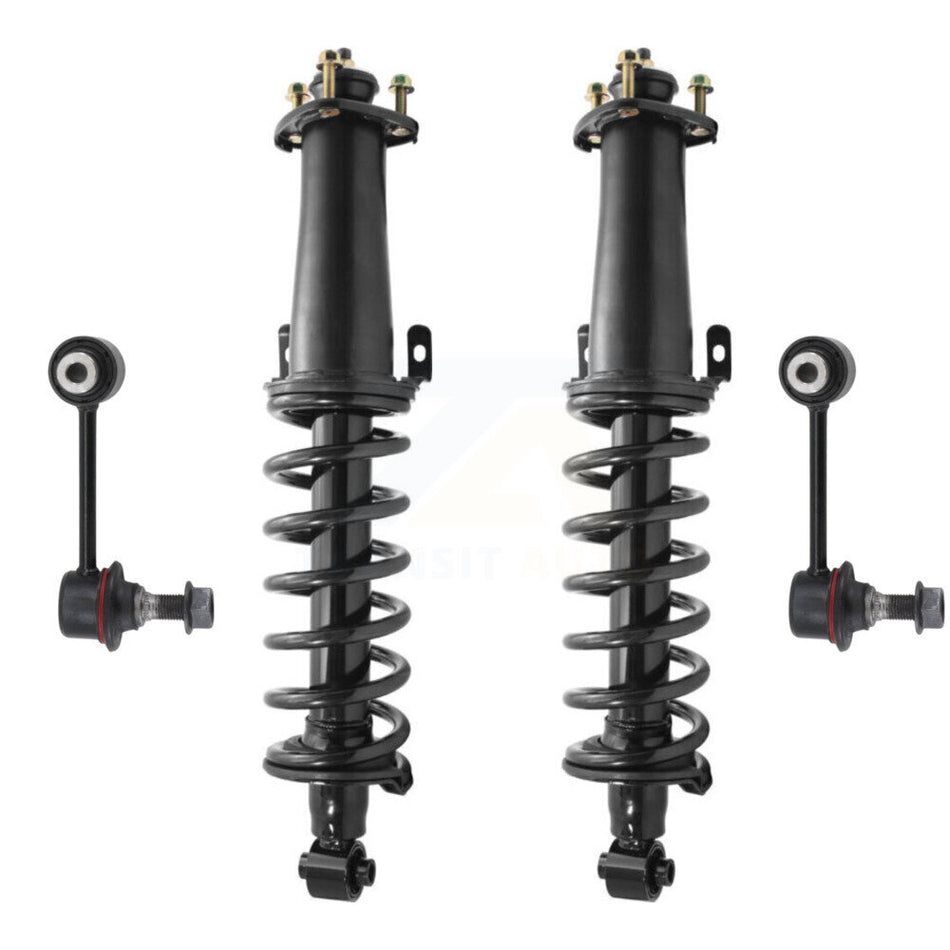 Rear Complete Shock Assembly And TOR Link Kit For Lexus IS250 IS350 Sedan with AWD KSS-105211