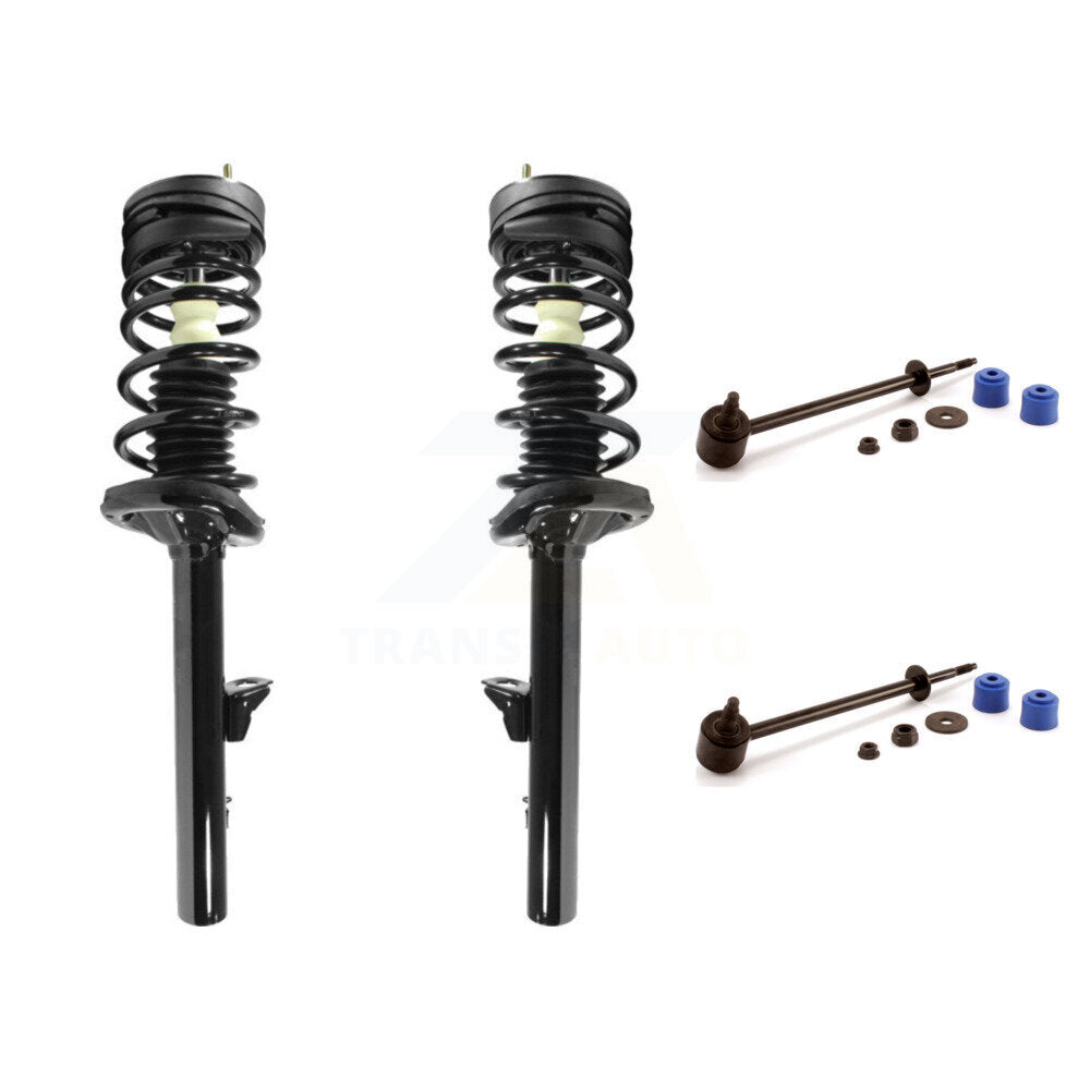 Rear Complete Shock Assembly & TOR Link Kit For Chrysler Intrepid Dodge 300M Concorde LHS KSS-105223