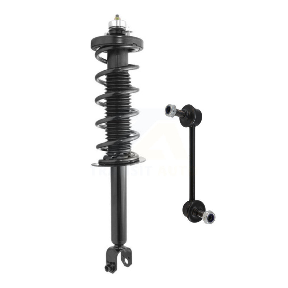 Rear Left Shock Assembly & TQ Link Kit For 2013-2017 Honda Accord Excludes Hybrid Models KSS-105242