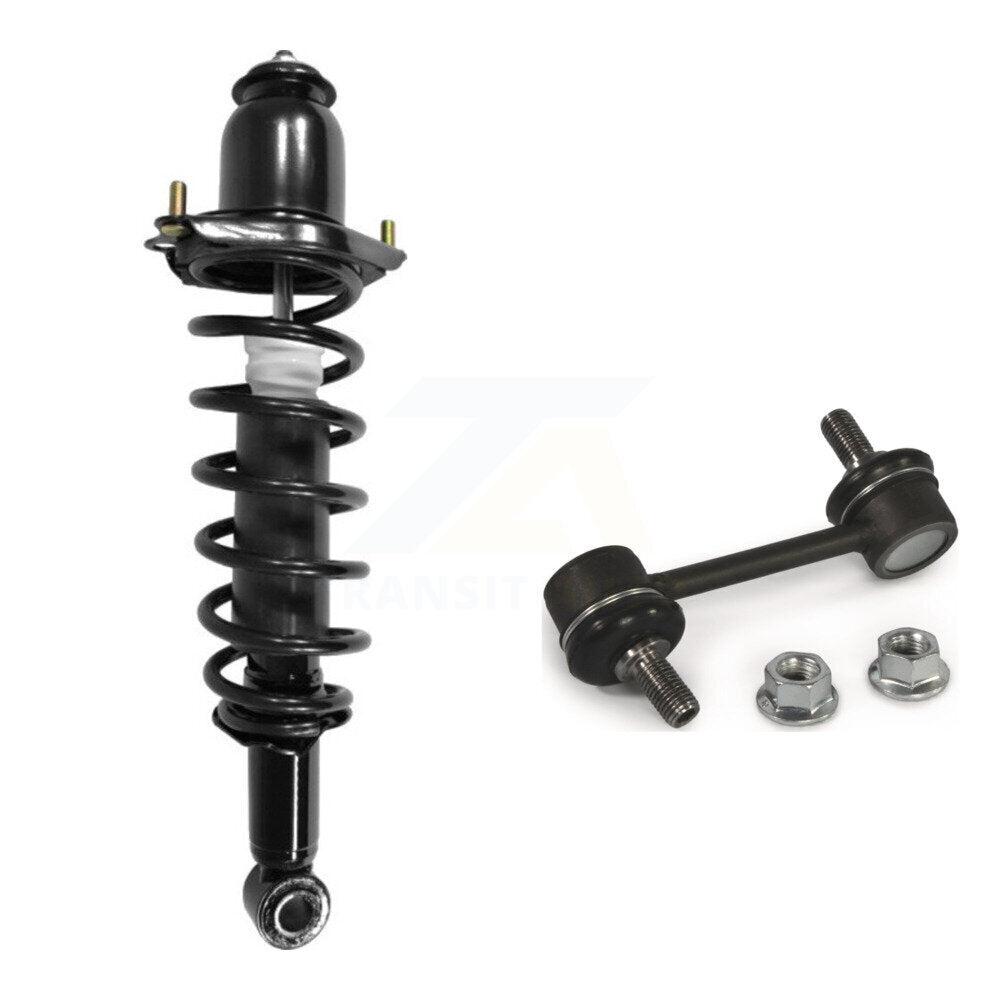 Rear Left Complete Shock Assembly And TQ Link Kit For 2003-2006 Toyota Corolla KSS-105316