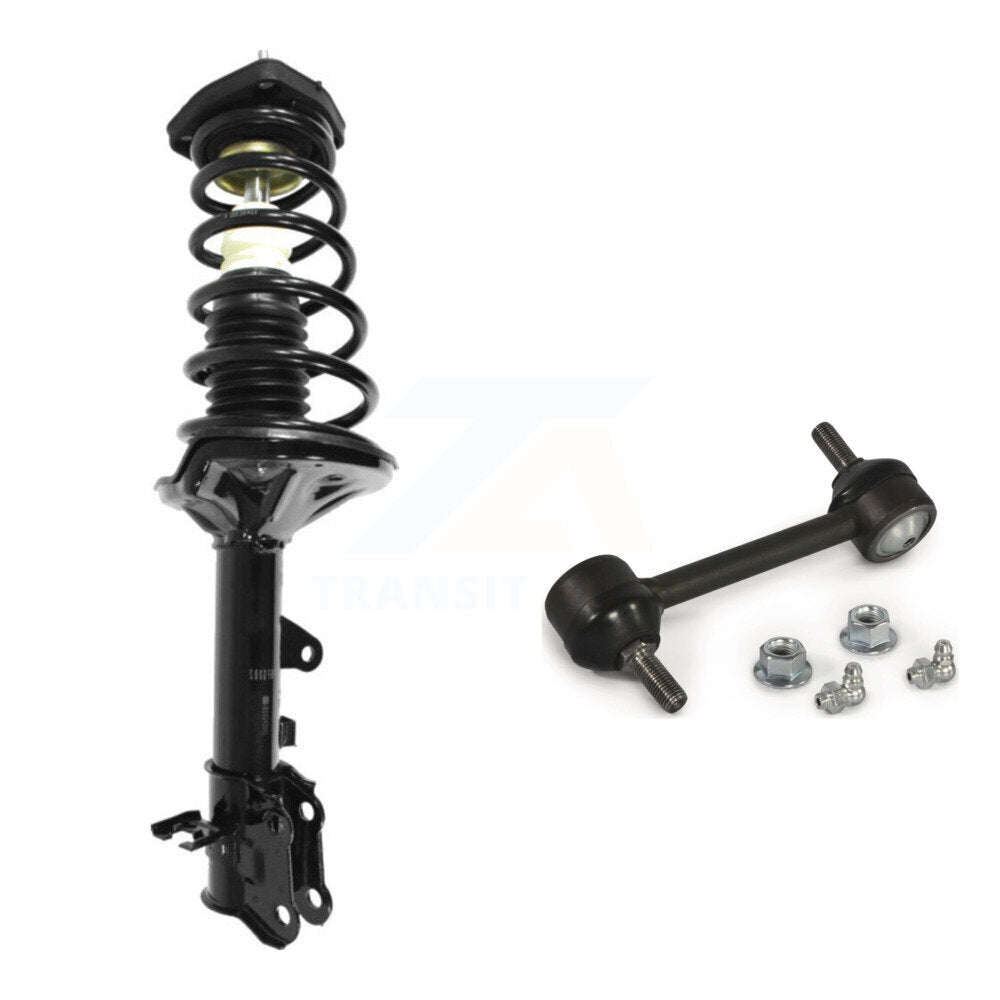 Rear Left Complete Shock Assembly And TQ Link Kit For Hyundai Tiburon KSS-105322