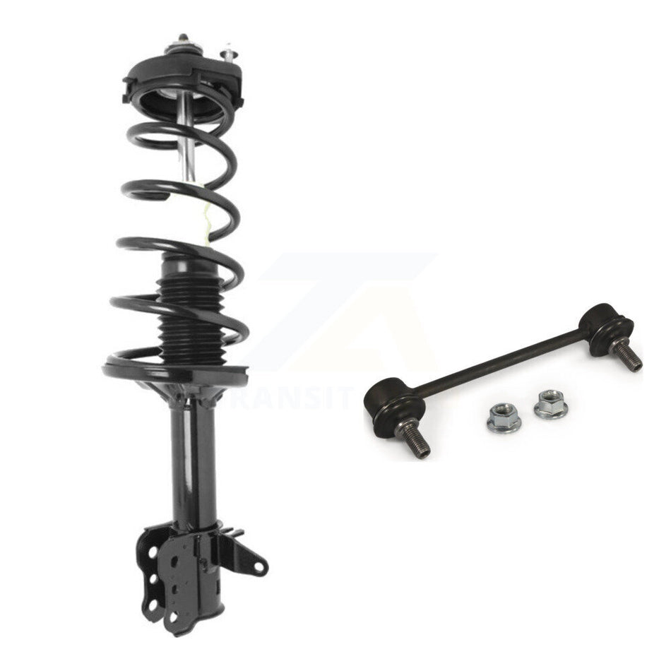 Rear Left Complete Shock Assembly And TQ Link Kit For Mazda Protege Protege5 KSS-105334
