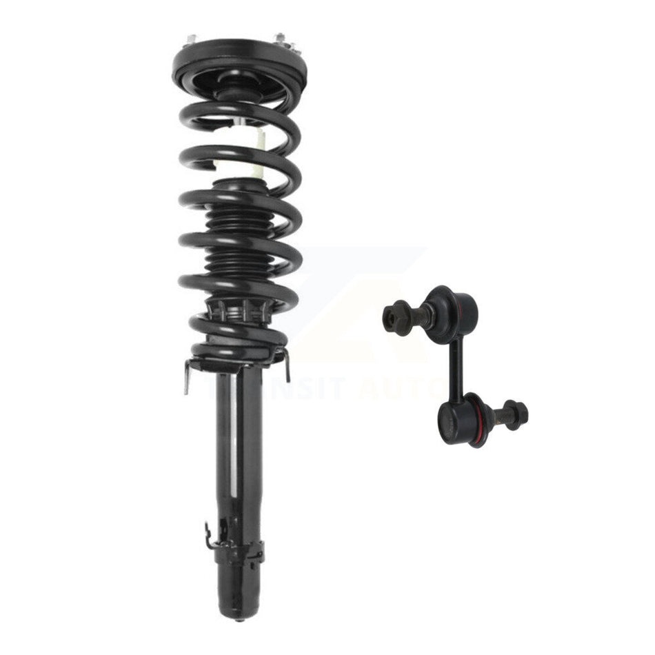 Front Left Shock Assembly & TOR Link Kit For 09-14 Acura TL FWD Excludes All Wheel Drive KSS-105354
