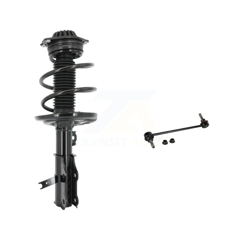 Front Left Complete Shock Assembly And TOR Link Kit For 2016-2024 Chevrolet Malibu KSS-105357