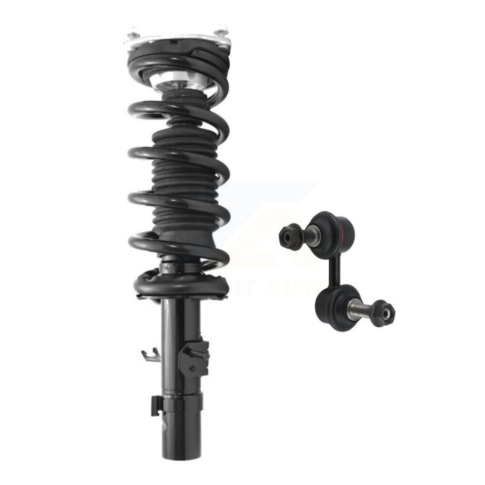 Front Left Shock Assembly And TOR Link Kit For INFINITI G37 G35 G25 Q40 Sedan with AWD KSS-105372