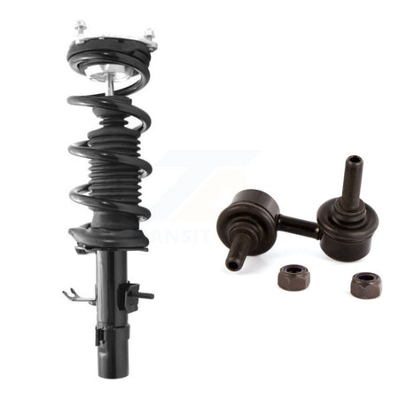Front Left Complete Shock Assembly And TOR Link Kit For INFINITI G37 Q60 Coupe with AWD KSS-105373