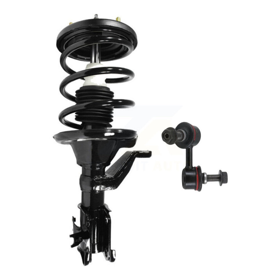 Front Left Complete Shock Assembly TOR Link Kit For Honda Civic Excludes Hybrid Si Models KSS-105398
