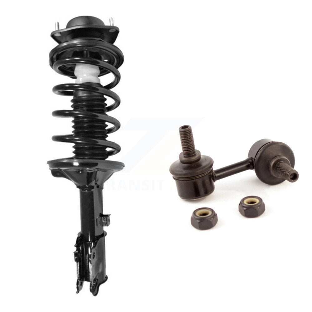 Front Left Complete Shock Assembly And TOR Link Kit For 2000-2005 Hyundai Accent KSS-105417