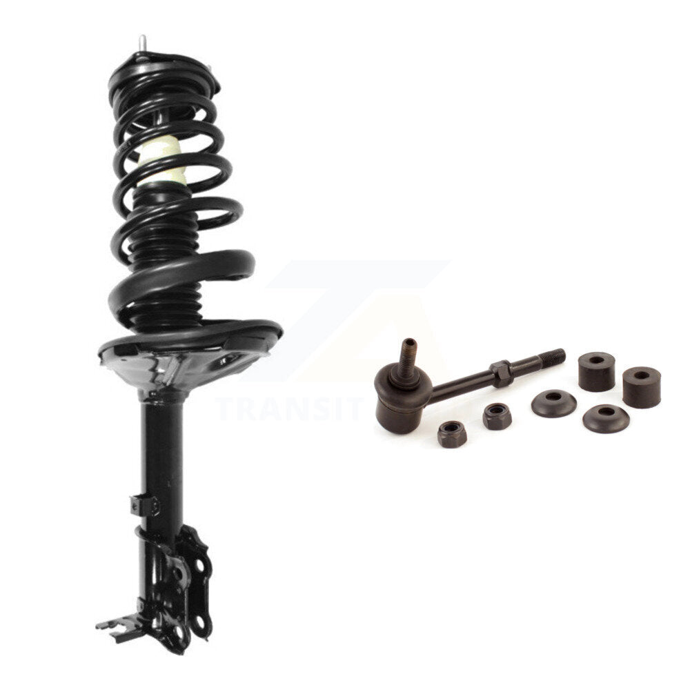 Rear Left Complete Shock Assembly And TOR Link Kit For 2000-2005 Hyundai Accent KSS-105445