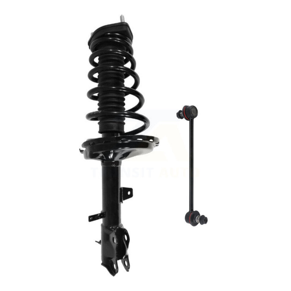 Rear Left Complete Shock Assembly & TOR Link Kit For Lexus RX350 Toyota Highlander RX330 KSS-105459