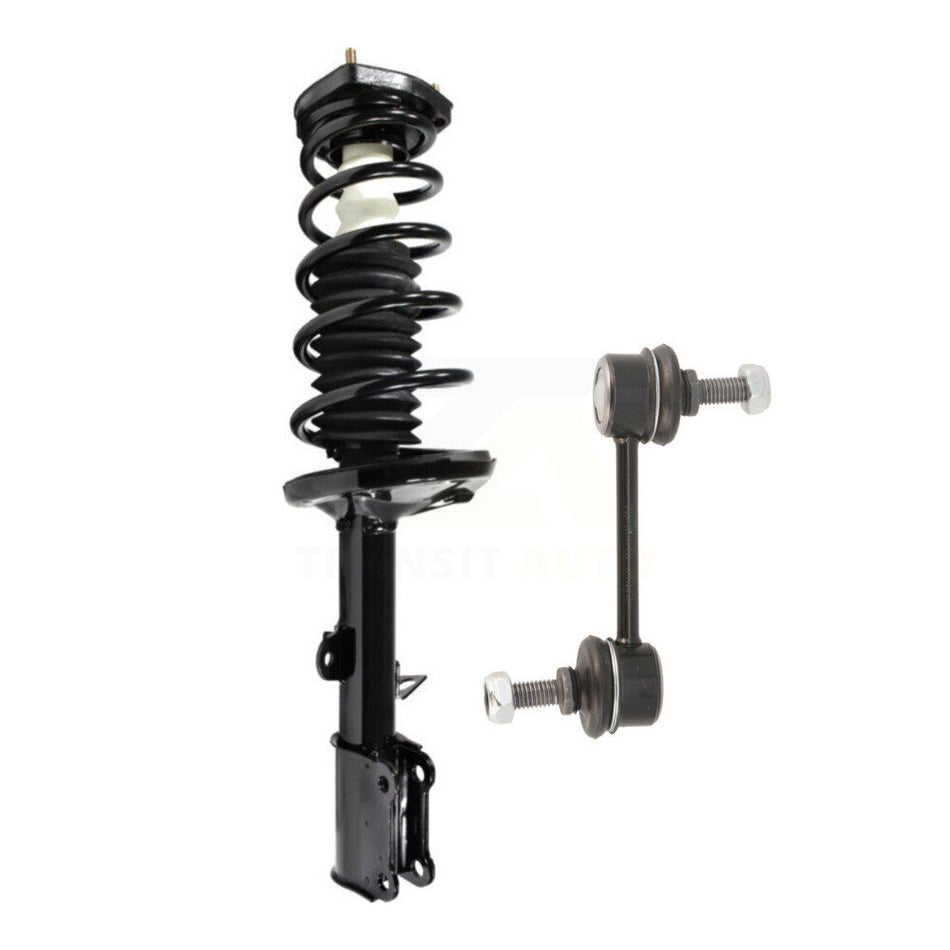 Rear Right Complete Shock Assembly And TQ Link Kit For Toyota Corolla Prizm Chevrolet Geo KSS-105478