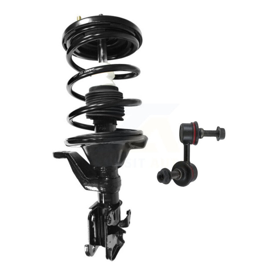 Front Right Complete Shock Assembly And TOR Link Kit For Honda Civic Acura EL KSS-105524
