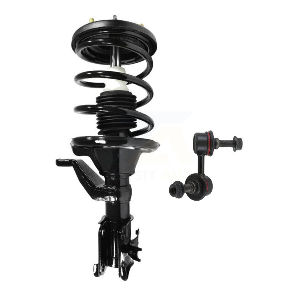 Front Right Shock Assembly And TOR Link Kit For Honda Civic Excludes Hybrid Si Models KSS-105526