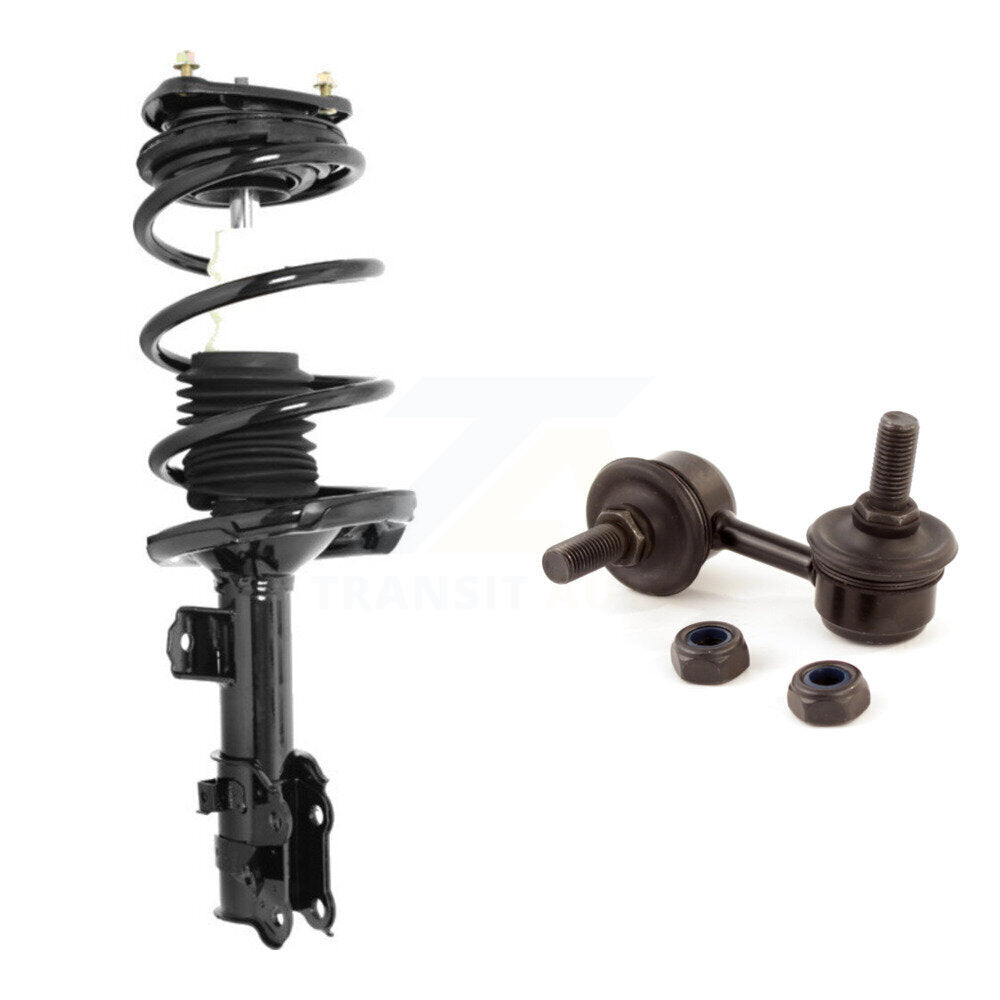 Front Right Complete Shock Assembly And TOR Link Kit For 2006 Hyundai Accent Hatchback KSS-105564