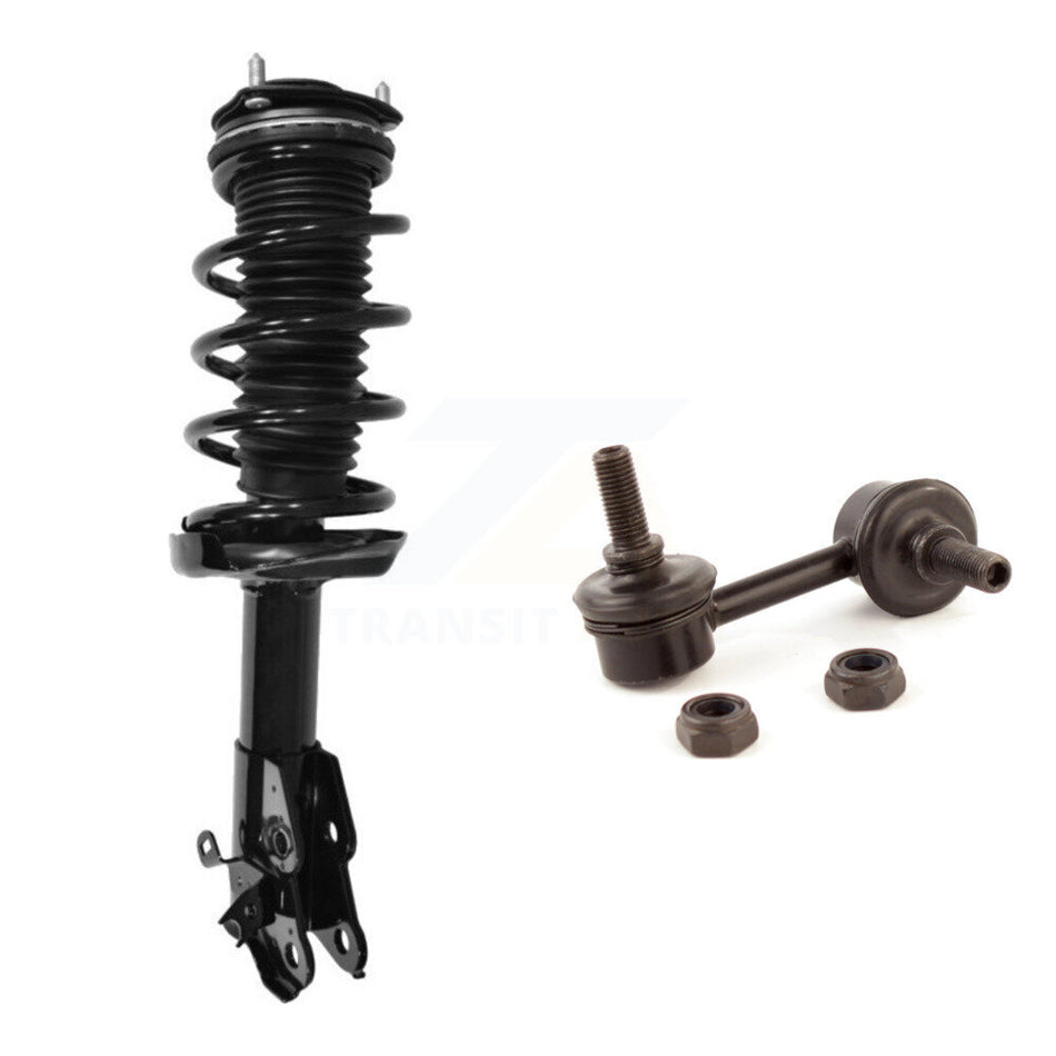Front Right Complete Shock Assembly And TOR Link Kit For Honda Civic Acura CSX KSS-105575
