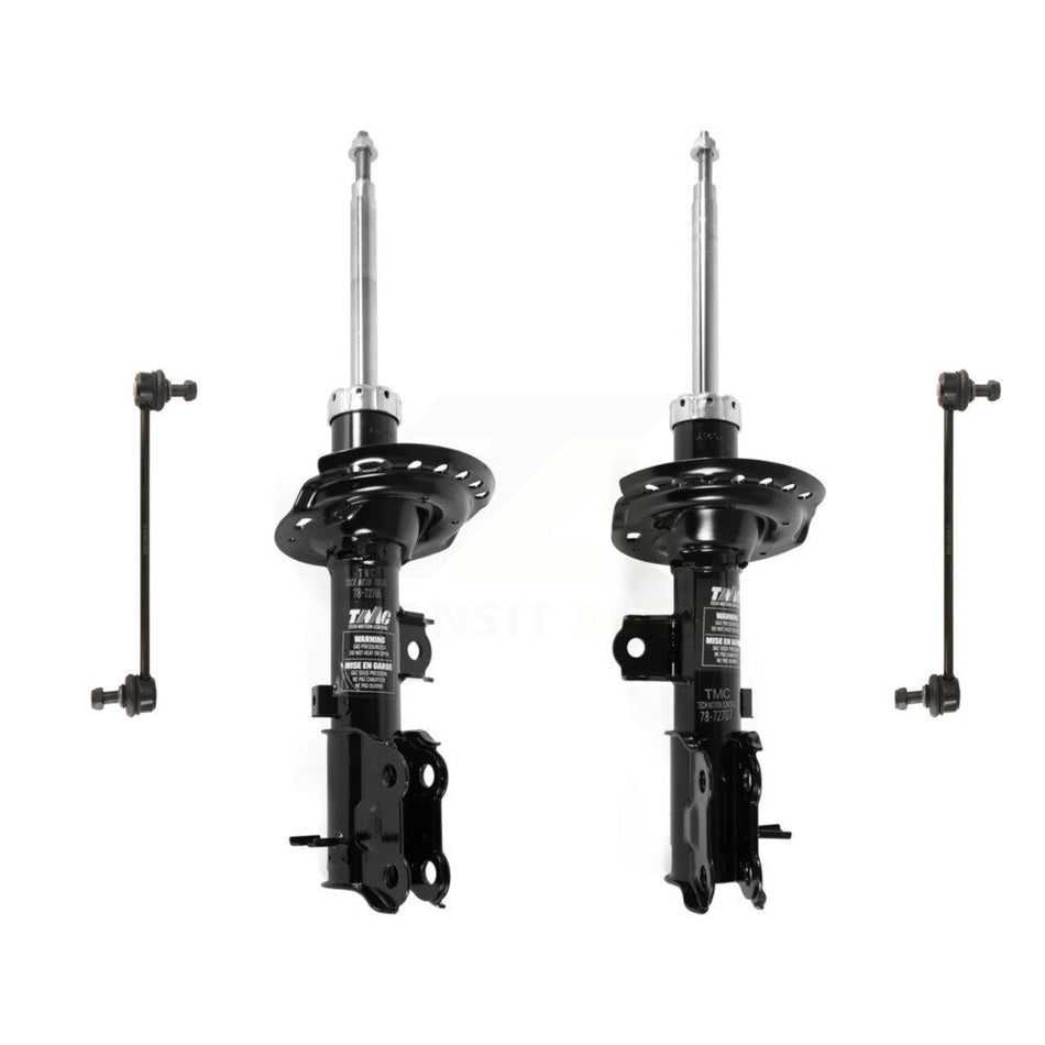 Front Strut And TQ Link Kit For Hyundai Accent Kia Rio KSS-105877