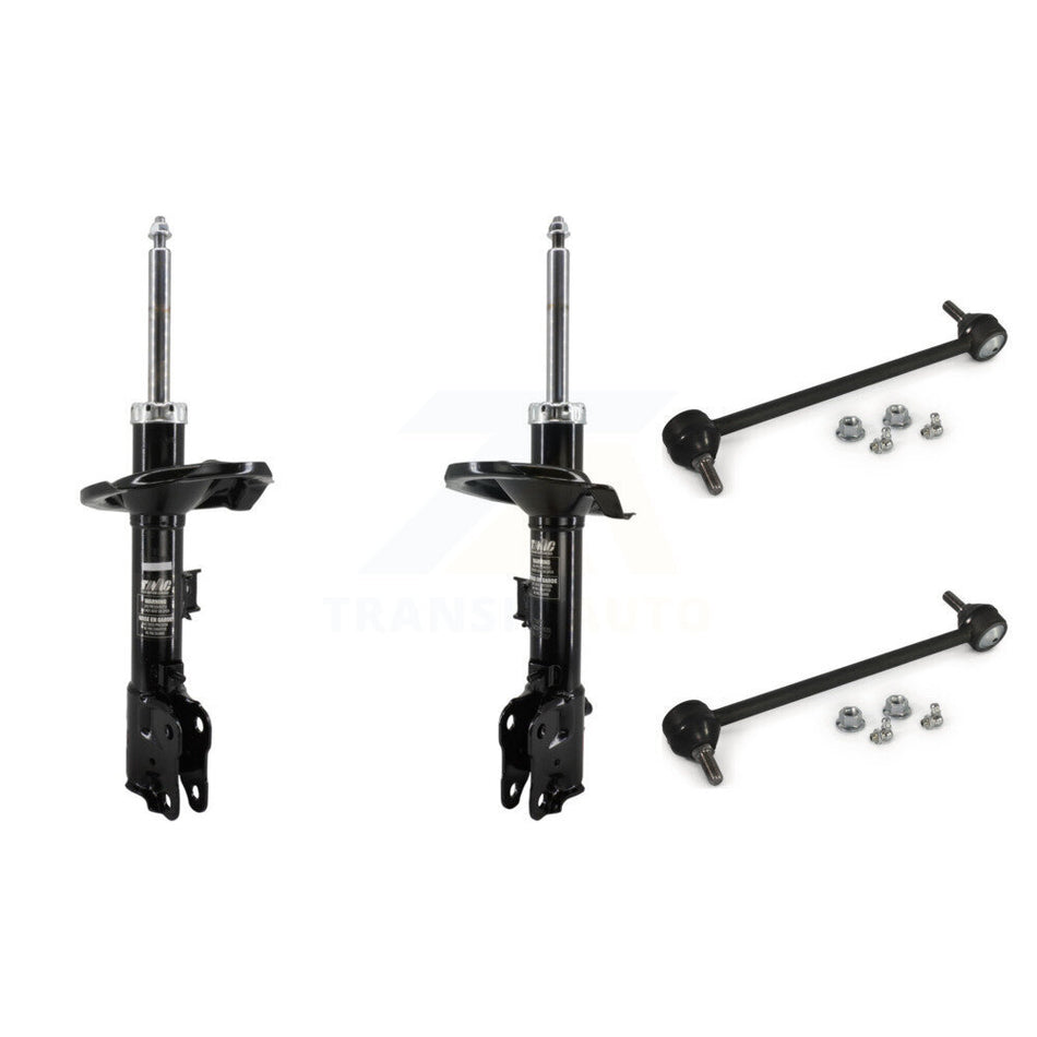 Front Strut And TQ Link Kit For 2007-2013 Mitsubishi Outlander With 3rd Row Seating KSS-105886