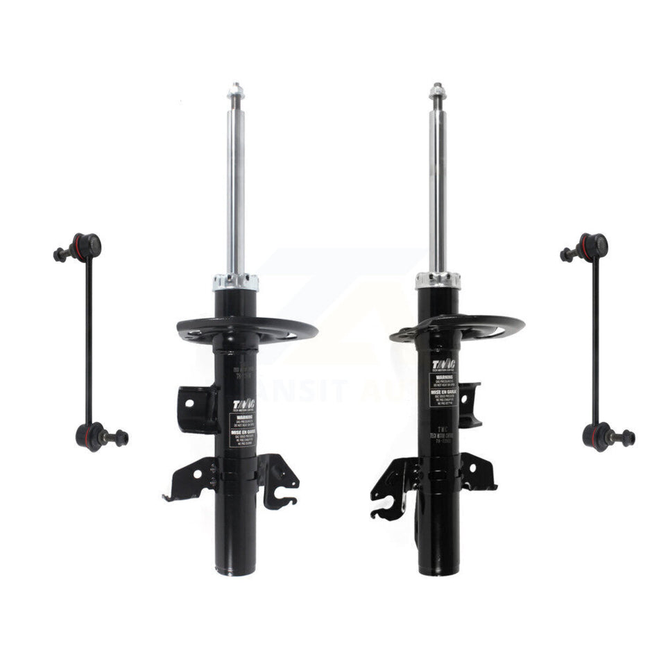 Front Strut And TOR Link Kit For 2014-2018 Jeep Cherokee AWD With Off Road Package KSS-106008
